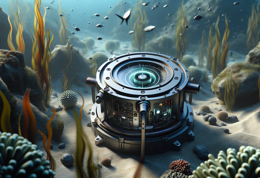 alt_text: Sensor bawah laut merevolusi pemantauan dan analisis aktivitas gempa bumi.