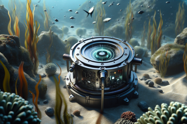 alt_text: Sensor bawah laut merevolusi pemantauan dan analisis aktivitas gempa bumi.