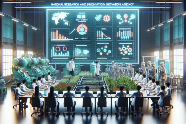 "alt_text": "Grafik analisis input-output untuk strategi manufaktur hijau di sektor industri."