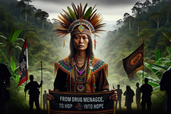 "alt_text":"Ririen bangkit dari narkoba, mengubah pengalaman luka menjadi karya inspiratif."