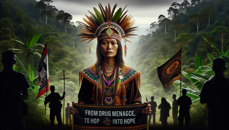 "alt_text":"Ririen bangkit dari narkoba, mengubah pengalaman luka menjadi karya inspiratif."