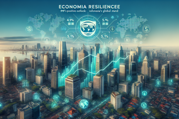 alt_text: IMF puji ekonomi Indonesia tumbuh 5,1 persen, menunjukkan daya tahan yang kuat.