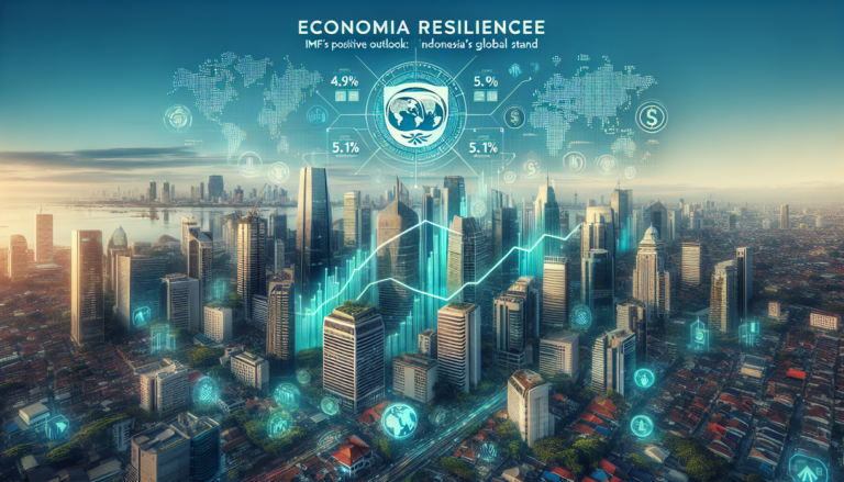 alt_text: IMF puji ekonomi Indonesia tumbuh 5,1 persen, menunjukkan daya tahan yang kuat.