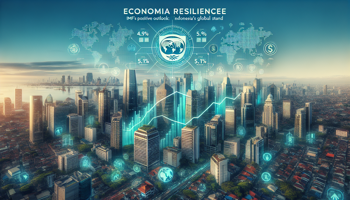 alt_text: IMF puji ekonomi Indonesia tumbuh 5,1 persen, menunjukkan daya tahan yang kuat.