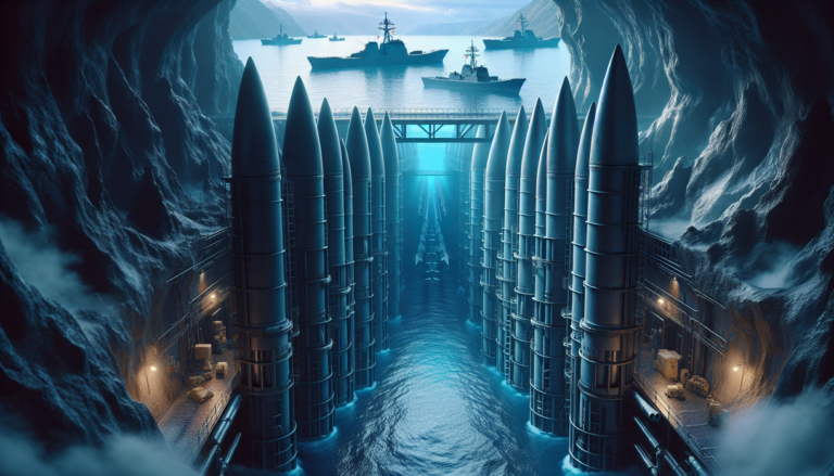 "Rudal bawah laut Iran memicu ketegangan geopolitik internasional."