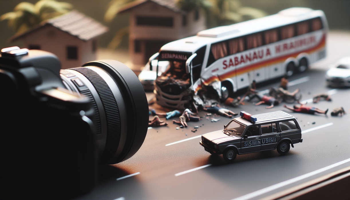 alt_text: Kecelakaan lalu lintas di Sabangau, mengingatkan akan pentingnya kehati-hatian di jalan raya.