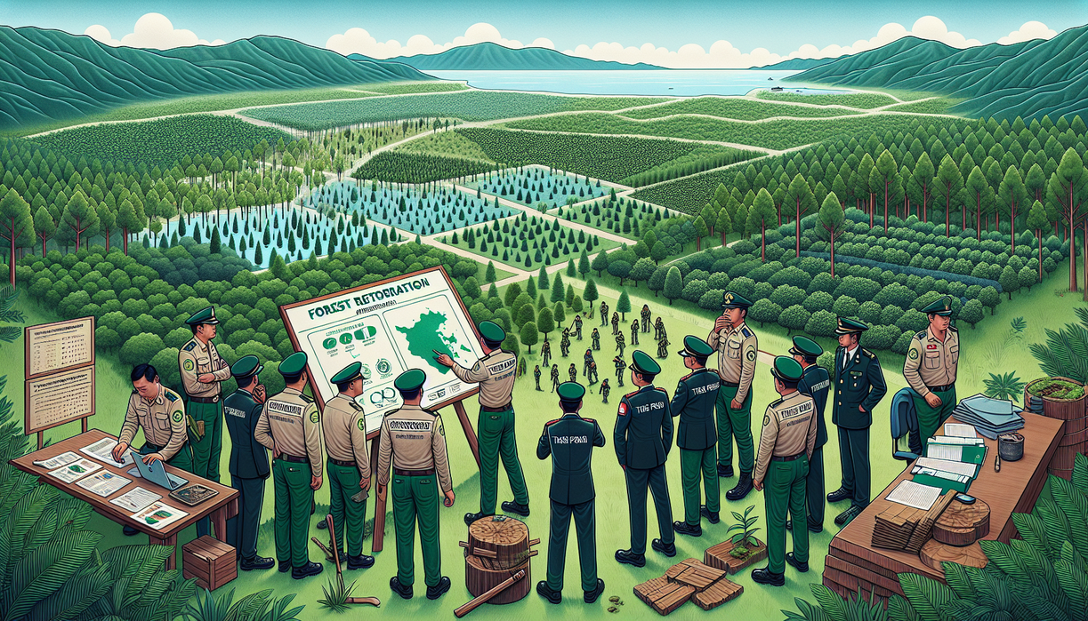 "Satgas PKH luncurkan inisiatif pemulihan hutan untuk keberlanjutan lingkungan nasional."