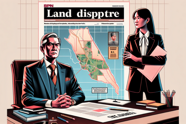 alt_text: Sengketa tanah eks Ketua PN Jombang, mencerminkan kompleksitas masalah agraria.