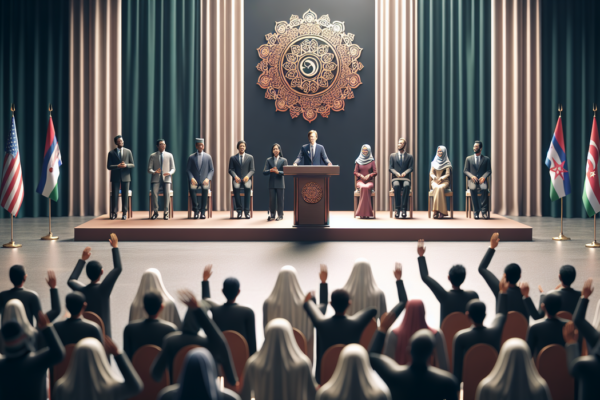 alt_text: Diskusi komunitas yang memperkuat keluarga melalui sinergi dan partisipasi aktif.