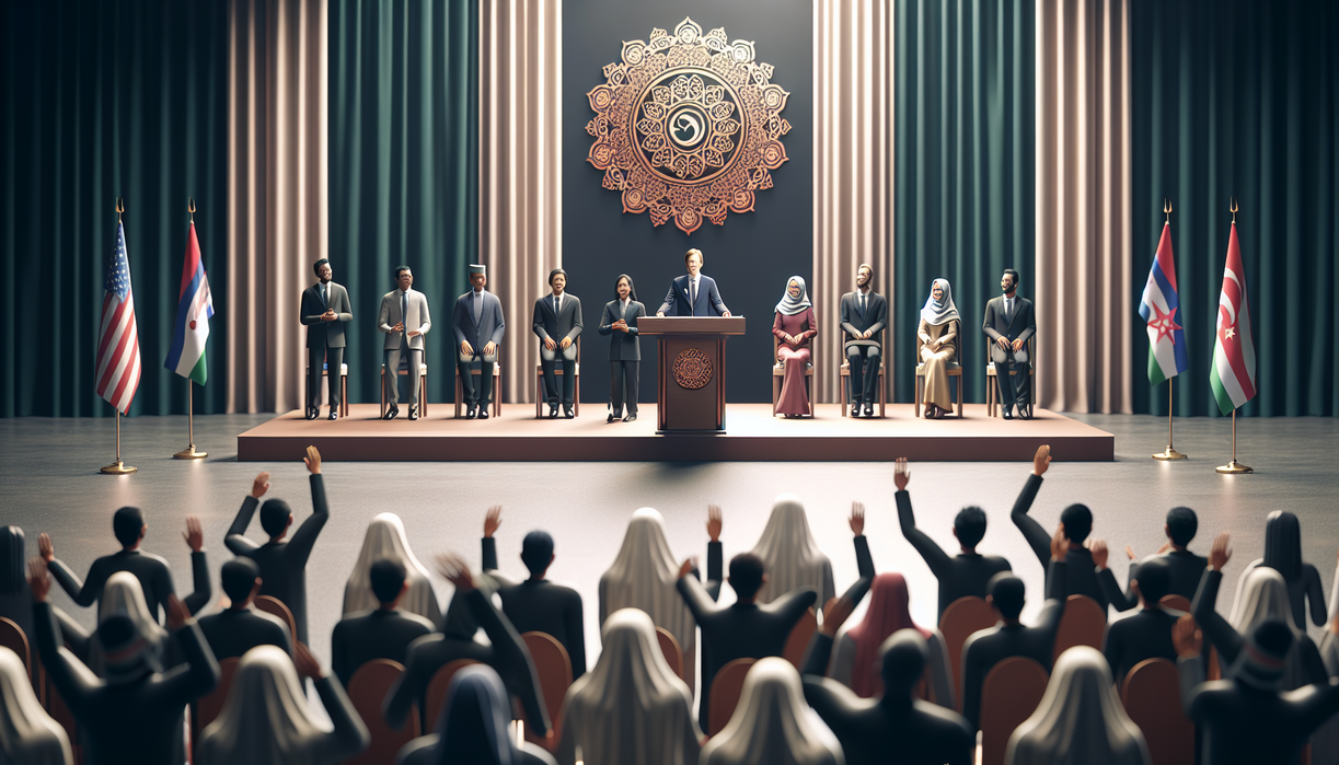 alt_text: Diskusi komunitas yang memperkuat keluarga melalui sinergi dan partisipasi aktif.