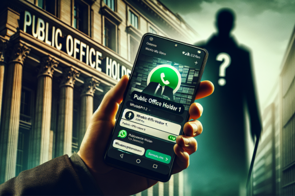 "Pejabat di foto diduga terlibat penipuan. Harap berhati-hati dengan modus catut nama!"