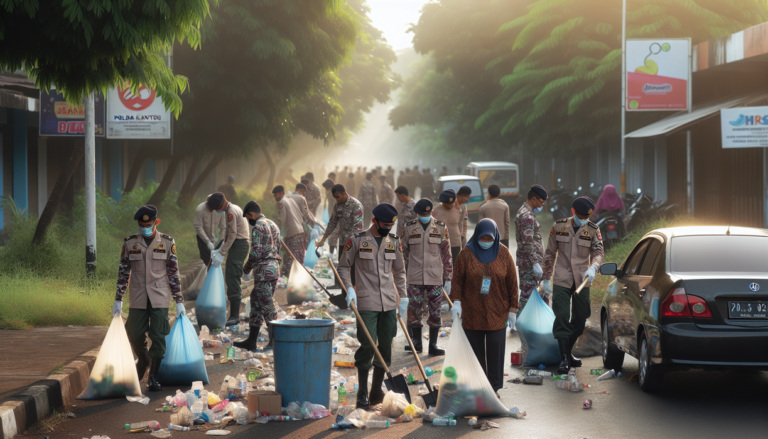 alt_text: Polda Kalteng bagikan bantuan kepada warga terdampak kebakaran di daerah setempat.