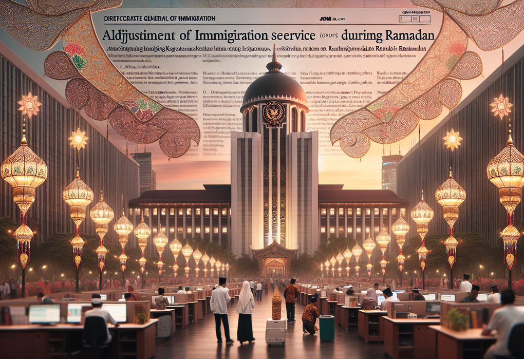 alt_text: Jam layanan imigrasi berubah selama Ramadan sesuai jadwal yang baru diumumkan.