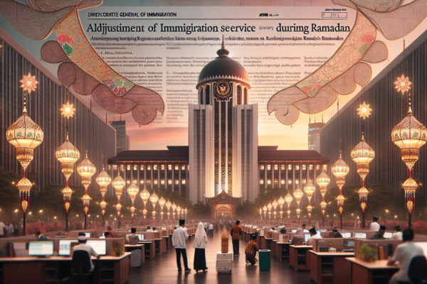 alt_text: Jam layanan imigrasi berubah selama Ramadan sesuai jadwal yang baru diumumkan.