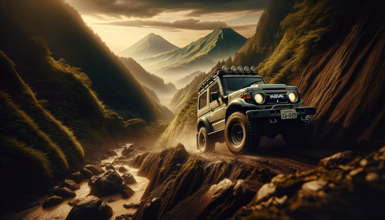 alt_text: Jimny 5 Door di IIMS 2026, ikon off-road dirancang untuk era pembuatan konten.