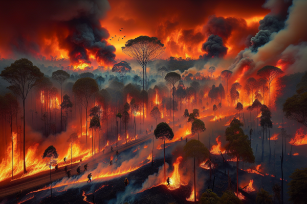 alt_text: Kebakaran hutan Kalteng 2026; asap tebal di lahan gambut, sinyal darurat lingkungan.