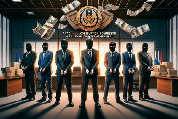 "alt_text": "Investigasi OTT terkait suap impor di Direktorat Jenderal Bea dan Cukai."