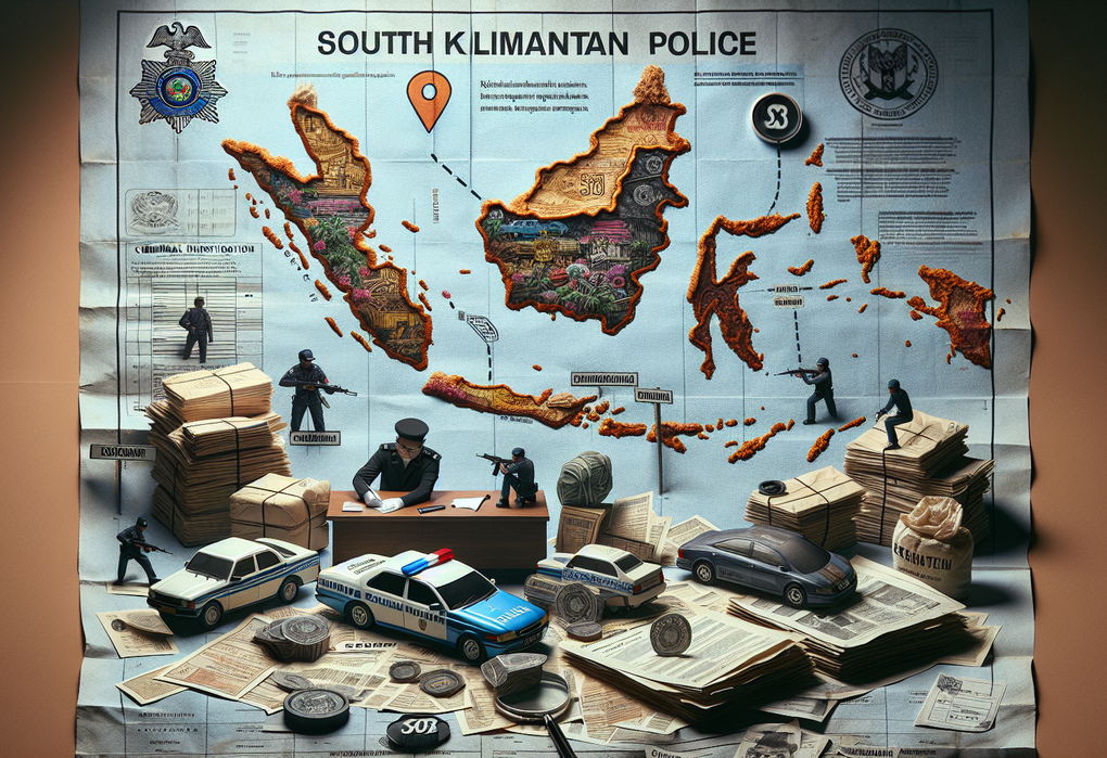 alt_text: Surat kendaraan palsu terungkap di Kalsel; sindikat berhasil dibongkar oleh pihak berwenang.