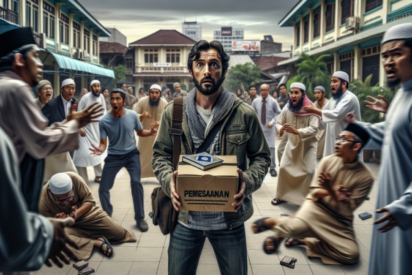 alt_text: Peringatan modus penipuan sedekah Alquran berkedok ibadah, waspadai tindakan mencurigakan.