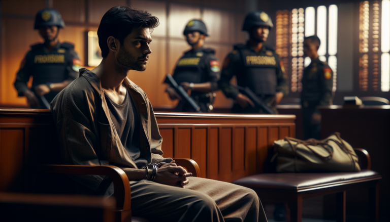 alt_text: Ilustrasi tentang kasus Saleh, Nusakambangan, dan skandal pencucian uang narkotika.