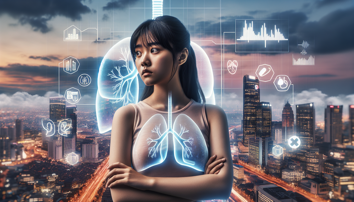 alt_text: Tren kanker paru meningkat, ancaman bagi kaum muda semakin besar.