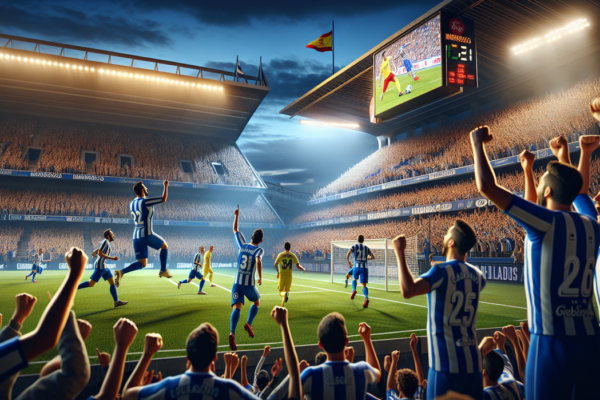 alt_text: Pelatih tegang memantau debut emosional Alaves vs Villarreal di pinggir lapangan.