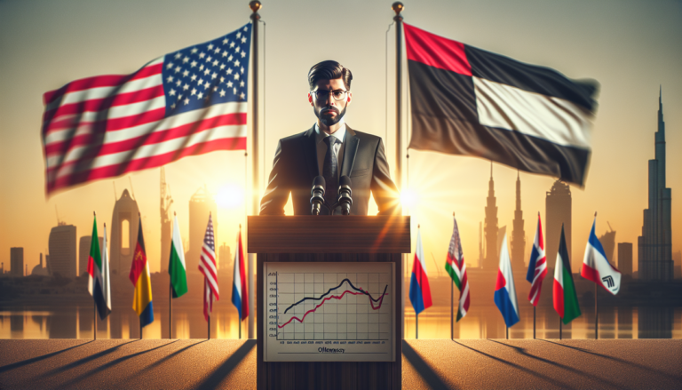 alt_text: Ilustrasi pembicaraan damai antara AS dan Iran, simbol upaya diplomasi dan perdamaian.