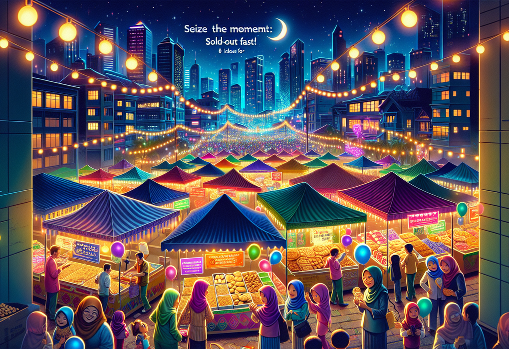 alt_text: Ide jualan laris di malam Takbiran 2026: makanan khas, kue, dan dekorasi unik.