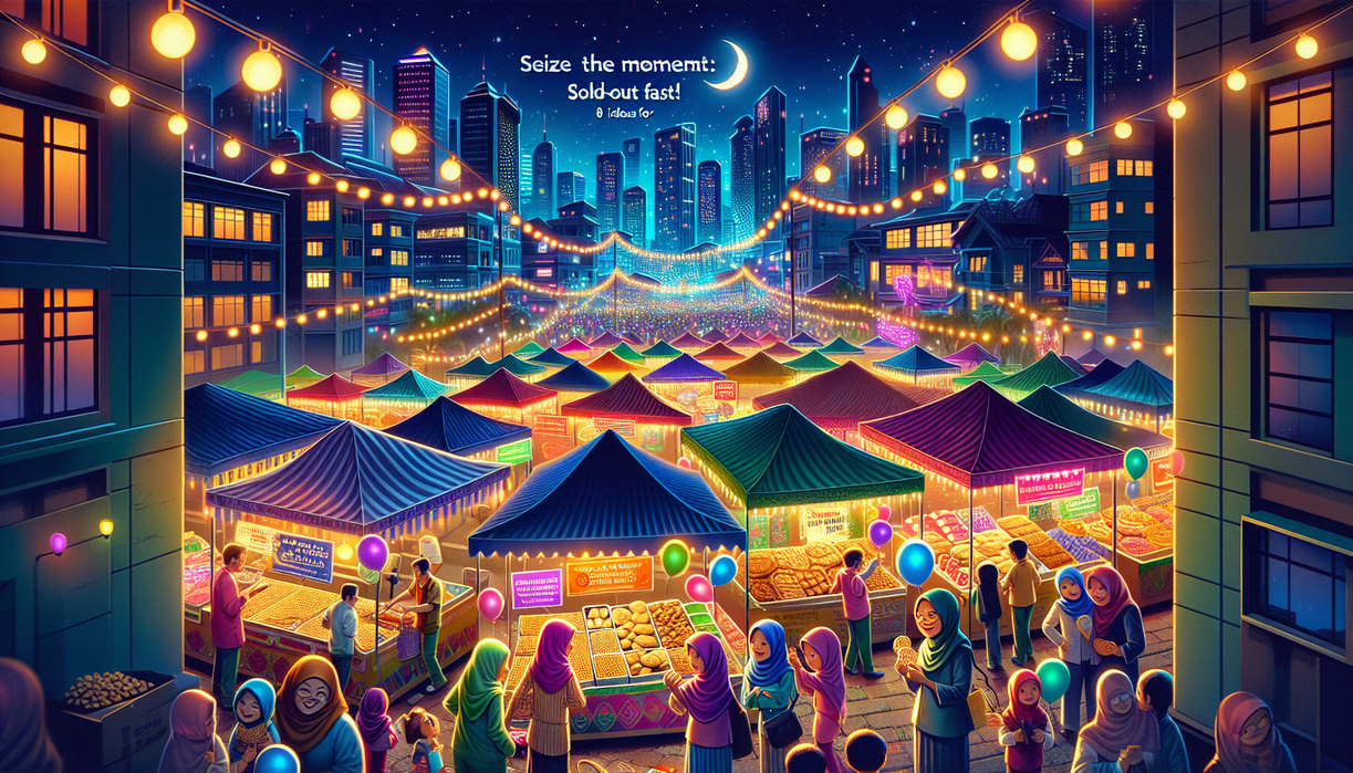 alt_text: Ide jualan laris di malam Takbiran 2026: makanan khas, kue, dan dekorasi unik.