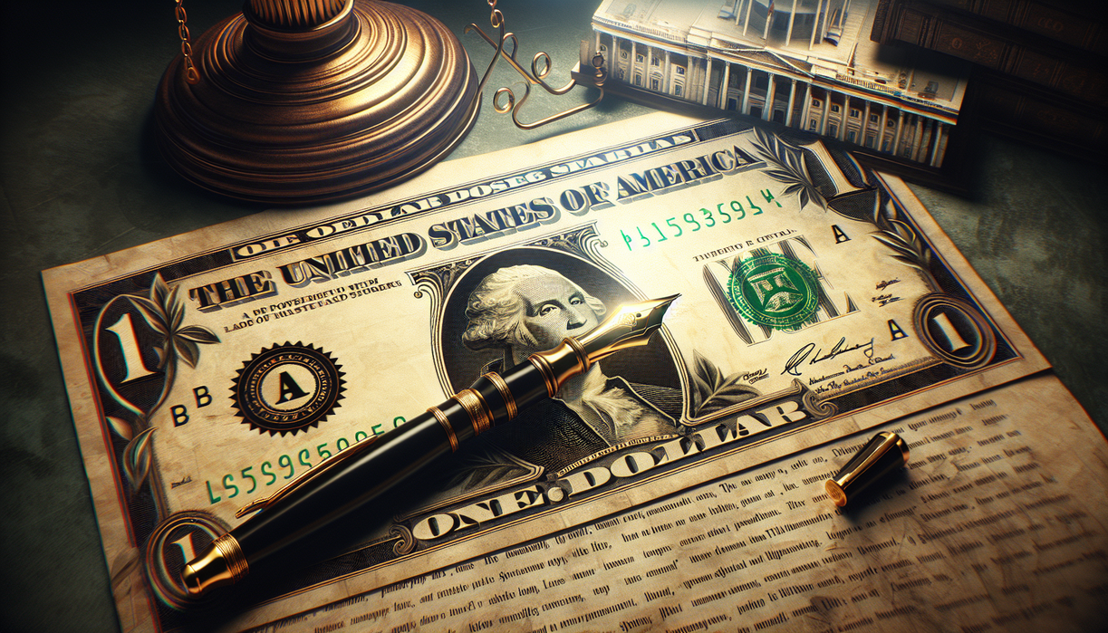 alt_text: Buku terbuka berisi analisis tanda tangan Donald Trump dan makna di baliknya.