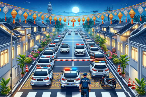 alt_text: "Poster mudik aman: Titip kendaraan gratis di Polres Ponorogo selama perjalanan."