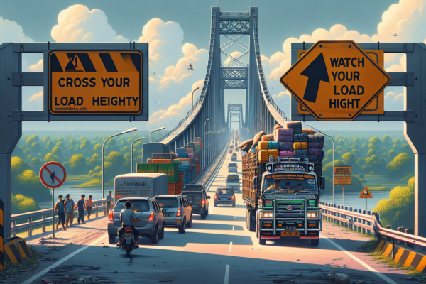 alt_text: Panduan mudik melintasi Jembatan Satui di Kalimantan Selatan, perhatikan rute dan aturan jalan.