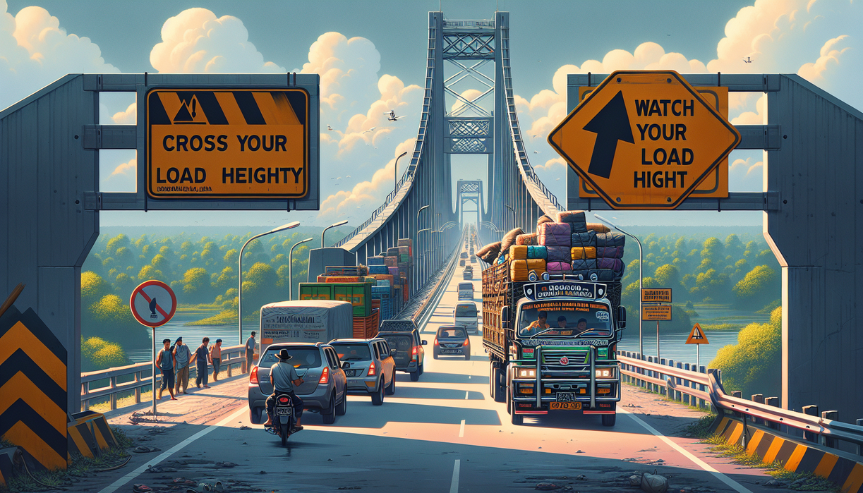 alt_text: Panduan mudik melintasi Jembatan Satui di Kalimantan Selatan, perhatikan rute dan aturan jalan.