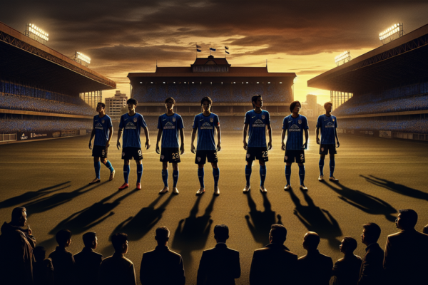 alt_text: Persib Bandung evaluasi skuad di akhir musim, pertimbangkan perombakan untuk musim depan.