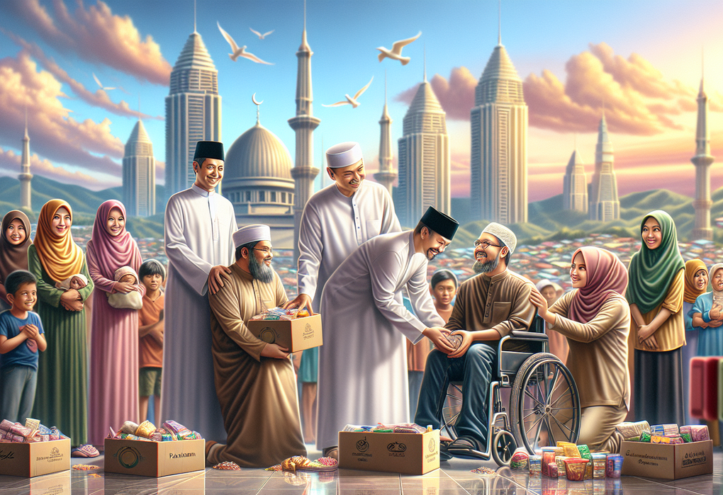 alt_text: "Distribusi 1.000 paket Ramadan untuk mendukung komunitas disabilitas."