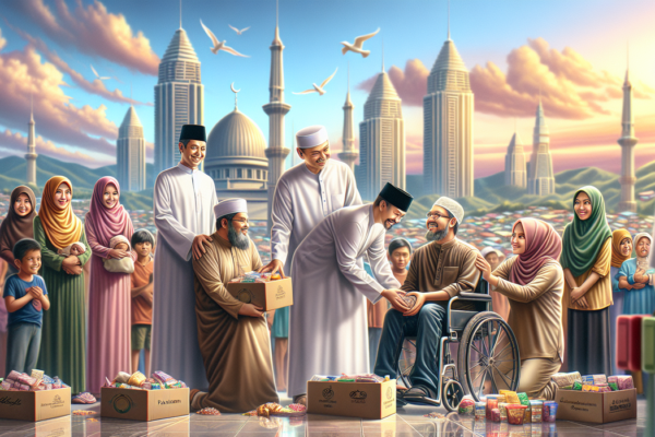 alt_text: "Distribusi 1.000 paket Ramadan untuk mendukung komunitas disabilitas."