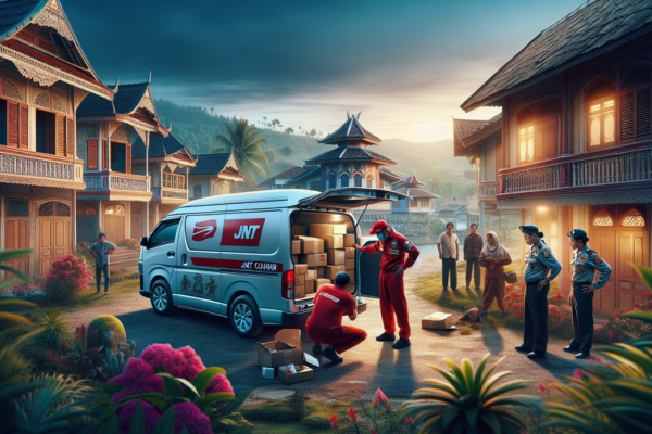 alt_text: Ratusan paket JNT hilang dicuri, mengancam kepercayaan pelanggan terhadap layanan pengiriman.