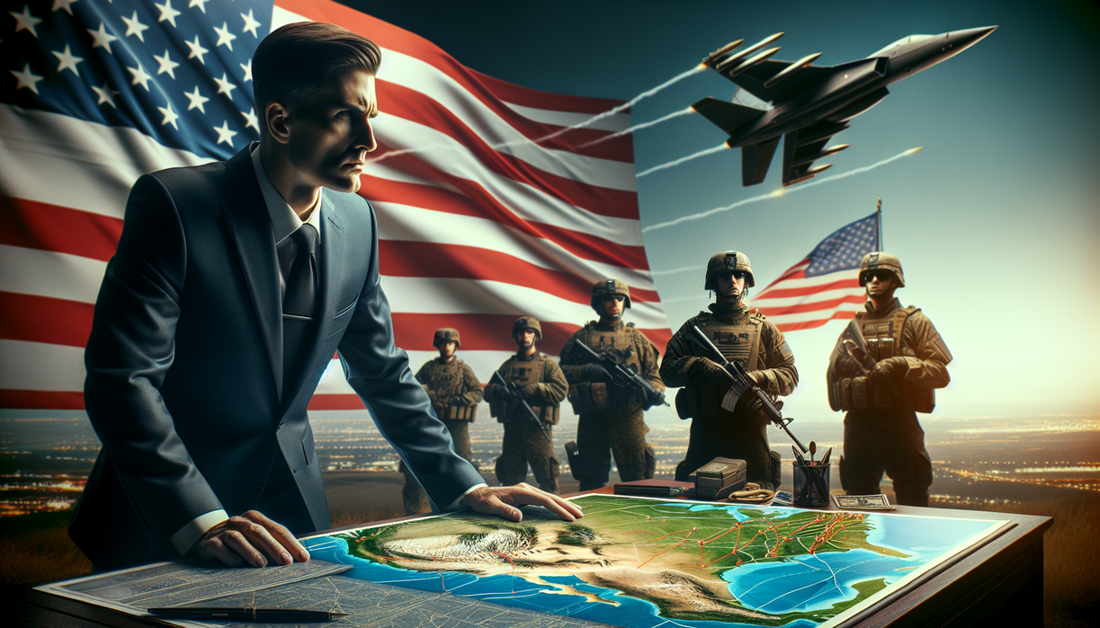 alt_text: Trump klaim kemenangan AS dalam konflik dengan Iran di panggung politik.