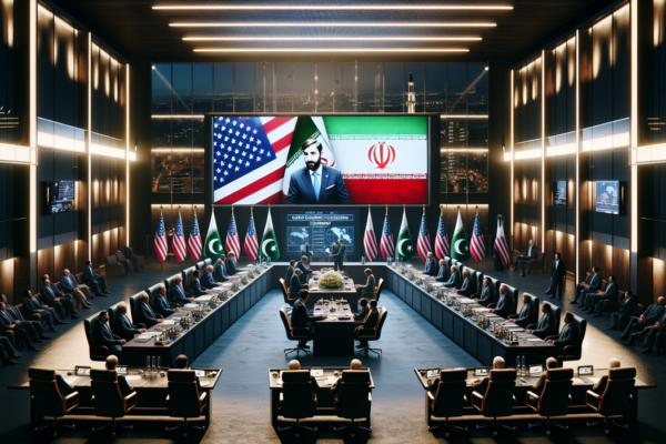 alt_text: Gambar menggambarkan ketegangan pasca ancaman Trump terhadap Iran setelah gencatan senjata rapuh.