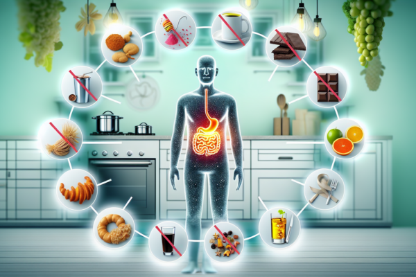 alt_text: "Daftar makanan yang harus dihindari saat gejala GERD kambuh."