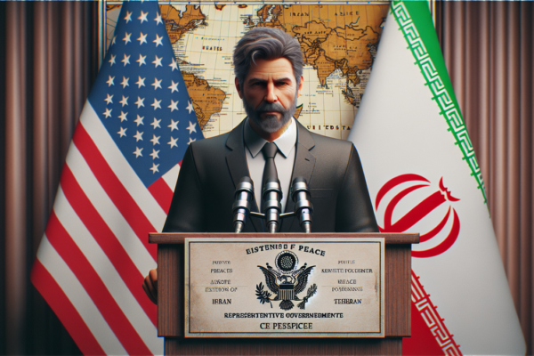 alt_text: Penghentian konflik sementara antara AS-Iran di bawah blokade yang tegang.