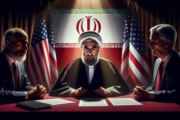 alt_text: Iran marah pada AS meski ada gencatan senjata yang diumumkan.