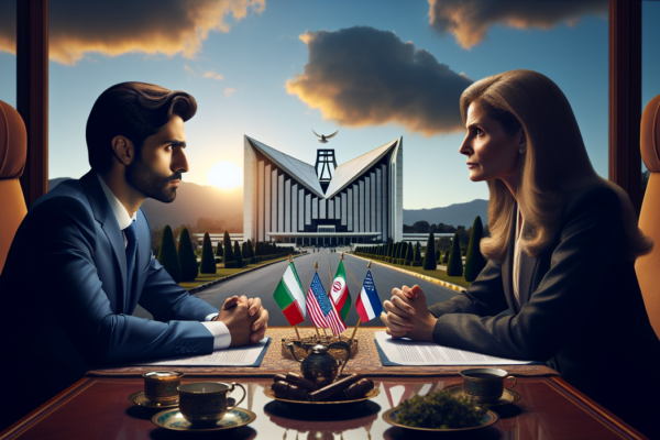 alt_text: Diskusi damai antara AS dan Iran di Islamabad fokus pada gencatan senjata.