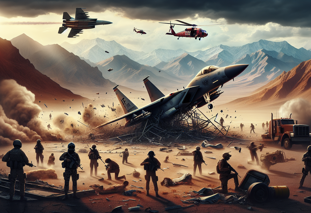 alt_text: Duel tegang Jet F-15 versus senjata rahasia Iran dalam misteri pertahanan udara terkini.