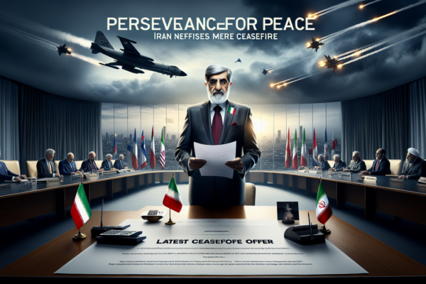 ```alt_text Iran menyerang, gencatan senjata berlangsung, Trump menunjukkan kemarahan terhadap situasi ini. ```