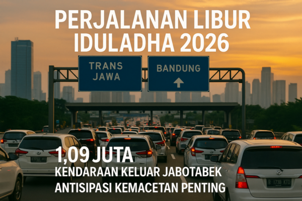 alt_text: "Menghadapi macet, orang menuju rumah minimalis yang nyaman untuk bersantai."