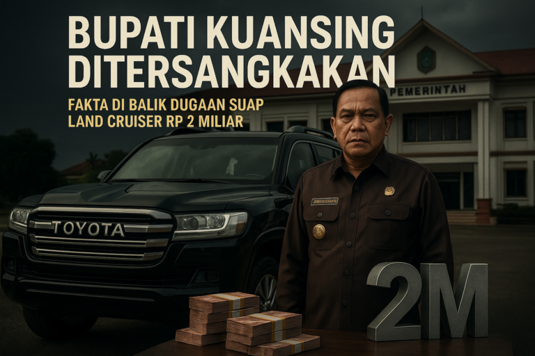 alt_text: KPK selidiki kasus Land Cruiser Rp 2 Miliar, ungkap kekuasaan dan korupsi di daerah.