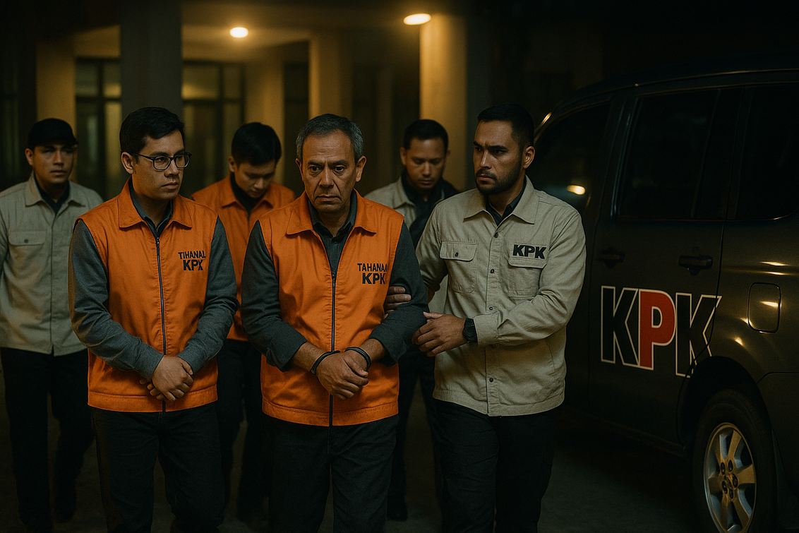 alt_text: Bupati Sukoharjo terjerat OTT KPK, menegaskan komitmen pemberantasan korupsi di Indonesia.