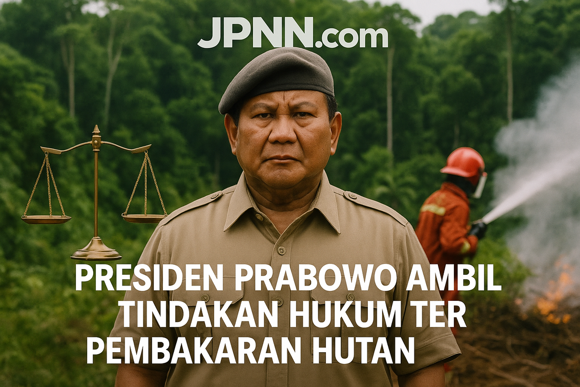 Prabowo bertekad menghukum tegas pelaku pembakaran hutan, demi lingkungan yang lebih baik.