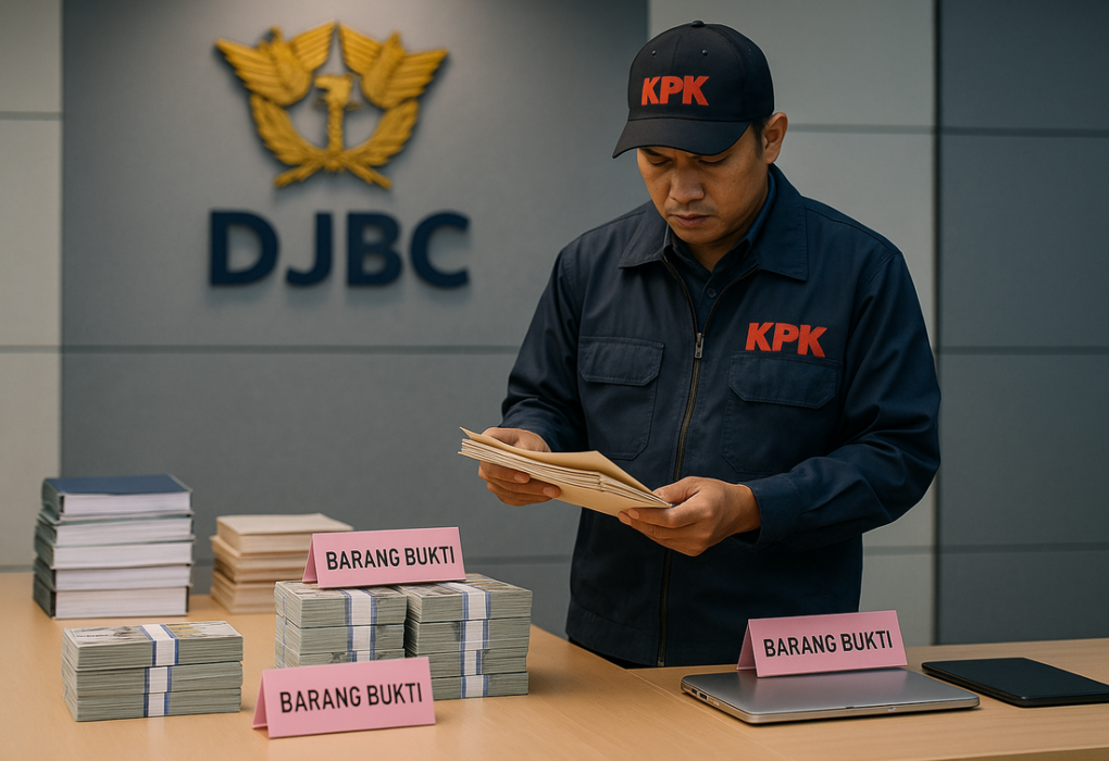 KPK sita moge dan uang asing terkait kasus korupsi Bea Cukai.